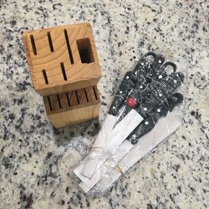 Wooden Sunbeam Knife Set